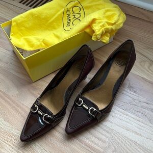 Circa Joan & David Dark Brown Heels Size 6.5